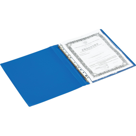 Папка на 4-х кольцах Attache 20мм Economy синяя