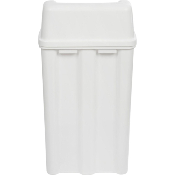 Контейнер для мусора Luscan Professional настенный 50л белый R-3519
