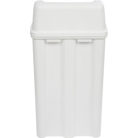 Контейнер для мусора Luscan Professional настенный 50л белый R-3519