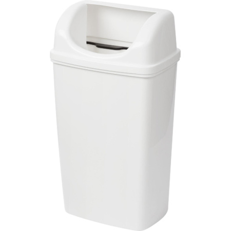 Контейнер для мусора Luscan Professional настенный 50л белый R-3519