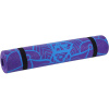Коврик для фитнеса и йоги Larsen PVC фиолет.принт р180х60х0,5см 352557