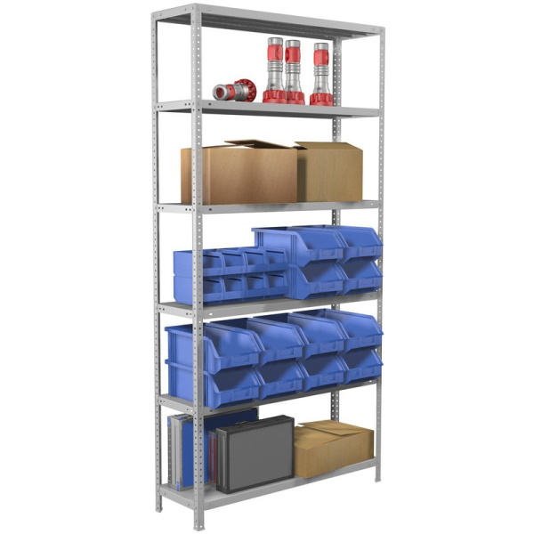 Стеллаж СТМ медицинский  MS 200/100х40/6 (6 полок)