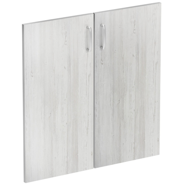 Двери Easy St ЛДСП (2шт.) 908847 сосна винтер/серый В760