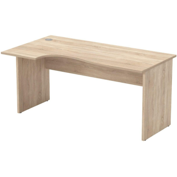 Стол Easy One левый (874,875) дуб сонома Ш1600 Г900