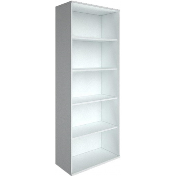 Стеллаж RIVA высокий широкий А.СТ-1 770х365х1980, белый