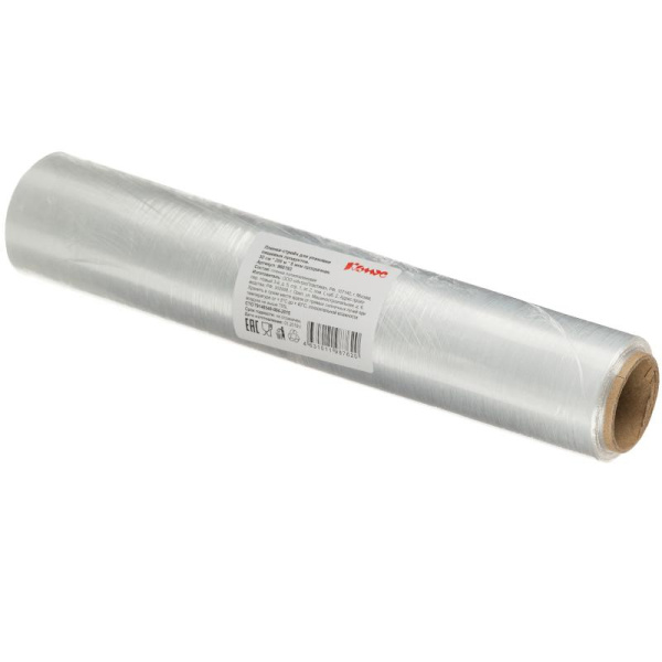 Пленка пищевая Пленка пищ. п/э 30см х 200м 6 мкм прозрачная Комус