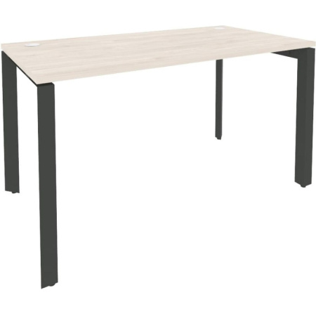 Стол ONIX-П П на металлокаркасе O.MP-SP-3.7 денвер светлый/антрацит Ш1380