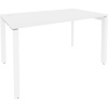 Стол ONIX-П П на металлокаркасе O.MP-SP-3.8 белый бриллиант/белый Ш1380