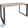 Стол ONIX-О О на металлокаркасе O.MO-SP-3.7 аттик дуб/антрацит Ш1380