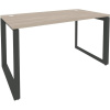 Стол ONIX-О О на металлокаркасе O.MO-SP-3.7 аттик дуб/антрацит Ш1380