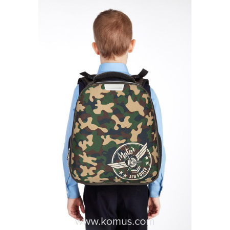 Ранец Basic Military, 2 отд., эргоном. спинка