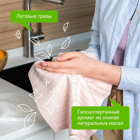 Мыло жидкое Synergetic для рук и тела Луговые травы 5л