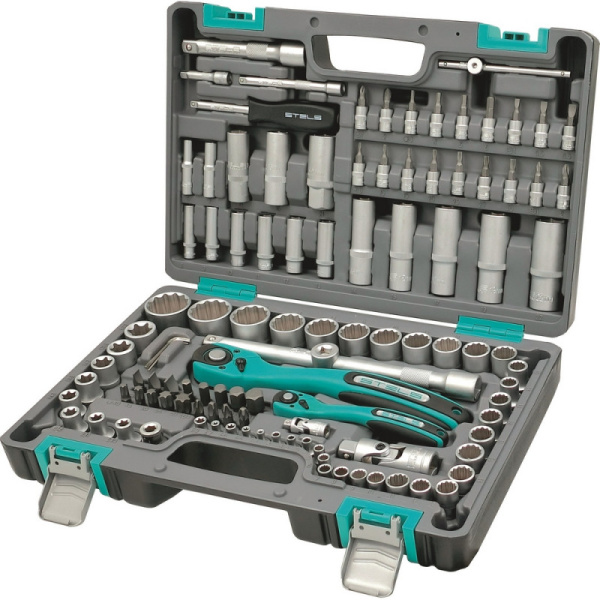 Набор инструмента Stels 109 предметов. 12 гранные головки (14122)