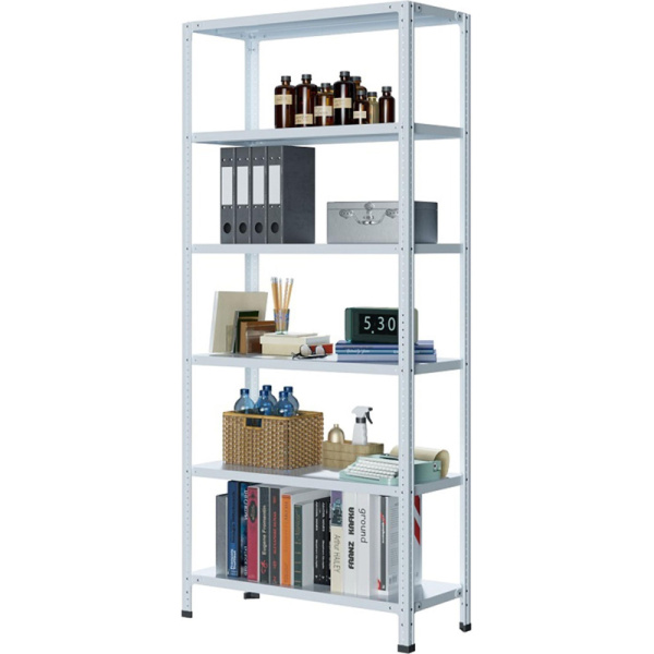 Стеллаж металлический P_МС-256 с 6-ю полками 1000x500x2200