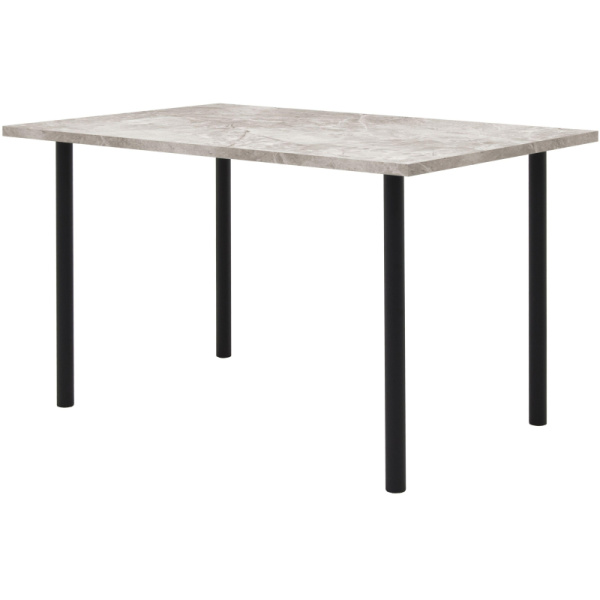 Стол обеденный UD_Статус СТ6 опора-черн. ОС1 1200х800, 2504 сланец светлый