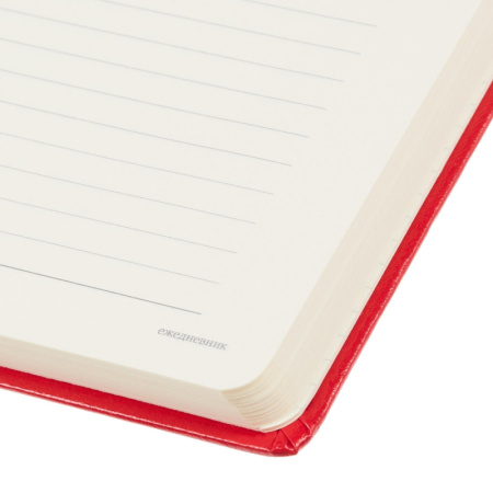 Ежедневник недатированный A4, ,  Megapolis   красный  160л 3-026/04