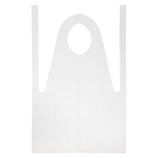 Фартук ПНД,н/с 76х120см Klever 100шт/уп,ПС