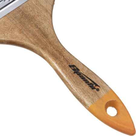 Кисть плоская Sparta Slimline 100мм, натур. щетина, дерев. ручка (824455)