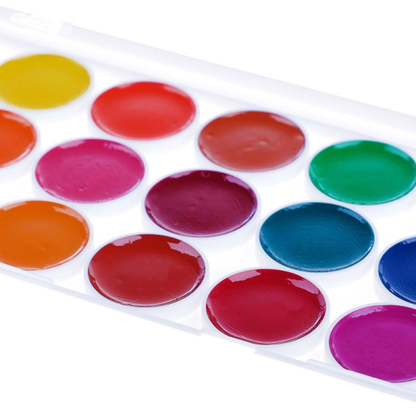 Краски акварельные Луч Zoo 24 цв  пласт упак б/кисти,  29С 1692-08