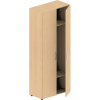 Мебель для школы MET_Школа Шкаф для одежды широкий 80x42x195 клен