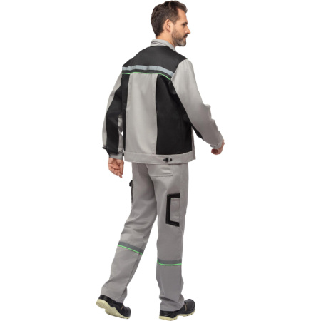 Костюм рабочий летний муж. л26-КПК сер/черн (р.44-46) 182-188