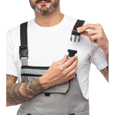 Костюм рабочий летний муж. л26-КПК сер/черн (р.48-50) 182-188