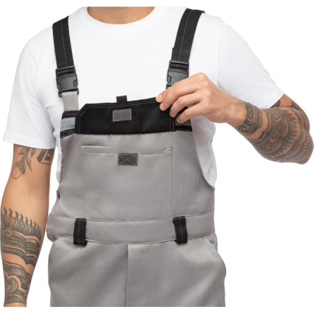 Костюм рабочий летний муж. л26-КПК сер/черн (р.48-50) 182-188