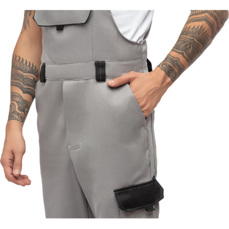 Костюм рабочий летний муж. л26-КПК сер/черн (р.52-54) 182-188