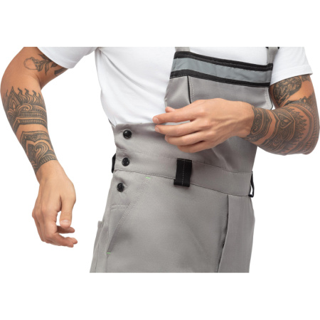 Костюм рабочий летний муж. л26-КПК сер/черн (р.52-54) 182-188