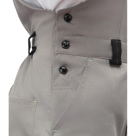 Костюм рабочий летний муж. л26-КПК сер/черн (р.52-54) 182-188