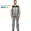 Костюм рабочий летний муж. л26-КПК сер/черн (р.56-58) 182-188
