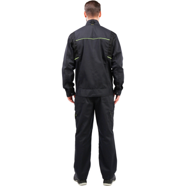 Брюки муж. л27-БР т.сер/черн 48-50/182-188