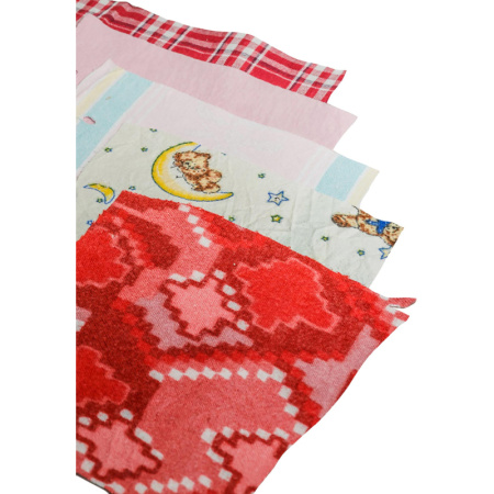 Ветошь цветная фланель, 10кг