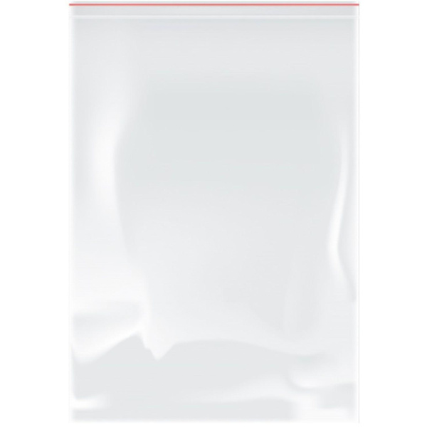 Пакет с замком (Zip Lock) 25x35 см., 35мкм, 100 шт/ ЭКОНОМ