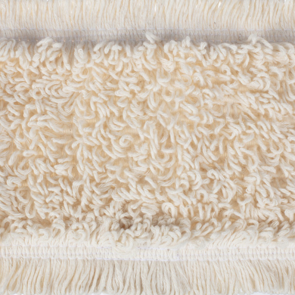 Насадка МОП Luscan 40x11см х/б тафтинг карман/ухо бежевая