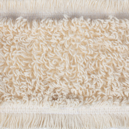 Насадка МОП Luscan 40x11см х/б тафтинг карман/ухо бежевая