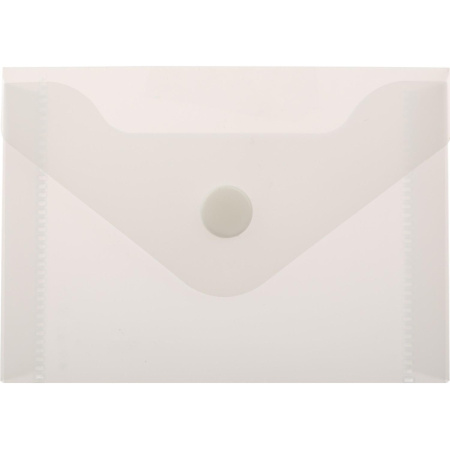 Папка-конверт на кнопке А7 105x74мм 180 мкм  ассорти,Attache  20шт.уп