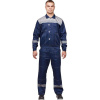 Костюм рабочий летний муж. л20-КБР синий/сер (р.48-50) 158-164 (Арсенал-СП)
