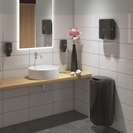 Контейнер для мусора (корзина) Tork 50 л пластик чер 563008