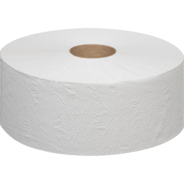 Бумага туалетная д/дисп 1сл бел макул втул 420м 6рул/уп 420W1