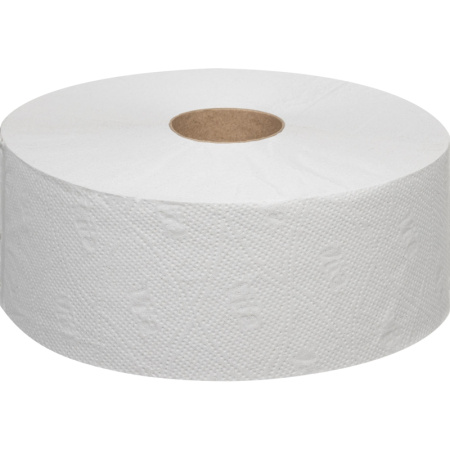 Бумага туалетная д/дисп 1сл бел макул втул 420м 6рул/уп 420W1