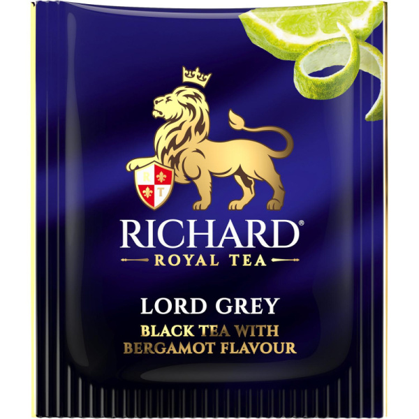 Чай Richard Lord Grey чёрн.аромат. 25x2 сашет
