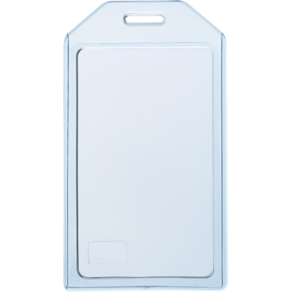 Бейдж Attache вертикальный 58х104, прозрачный, мягкийT-065V ,10шт