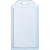 Бейдж Attache вертикальный 58х104, прозрачный, мягкийT-065V ,10шт