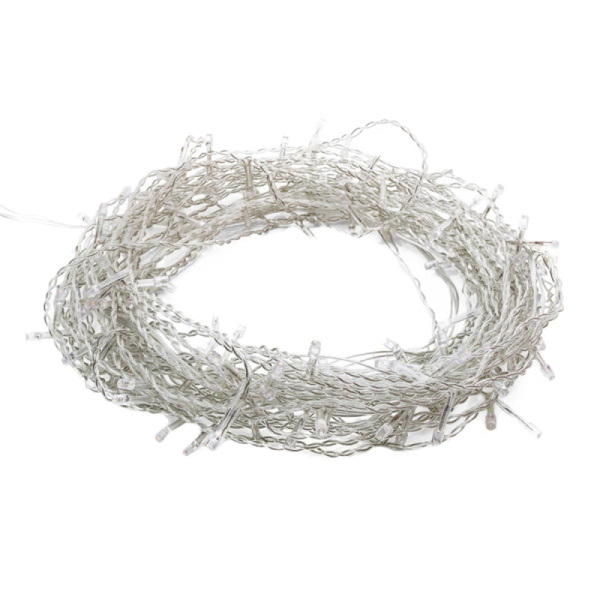 Гирлянда светодиодная Дождь 1,5x1,5 м, 144 LED, мерцание, белый,  235-035