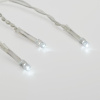 Гирлянда светодиодная Дождь 2,5x2 м, 300 LED, мерцание, Белый 235-055