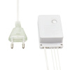 Гирлянда светодиодная Дождь 2,5x2 м, 300 LED, мерцание, Белый 235-055