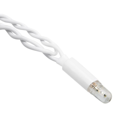 Гирлянда светодиодная Айсикл(бахрома) 152, 4,8х0,6 м, 230В, белый 255-137-6