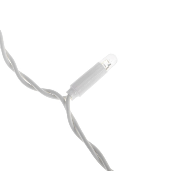 Гирлянда светодиодная Айсикл (бахрома) 176, 4,8х0,6 м, 230В, белые, 255-137