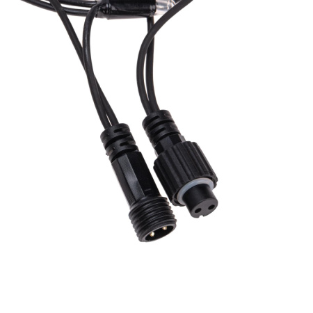 Гирлянда светодиодная Дюраплей LED 20м 200 LED черный каучук Мульти 315-159